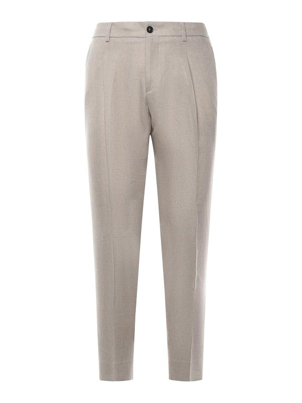 BEABLE: Tailored & Formal trousers - Tailored Linen Trousers