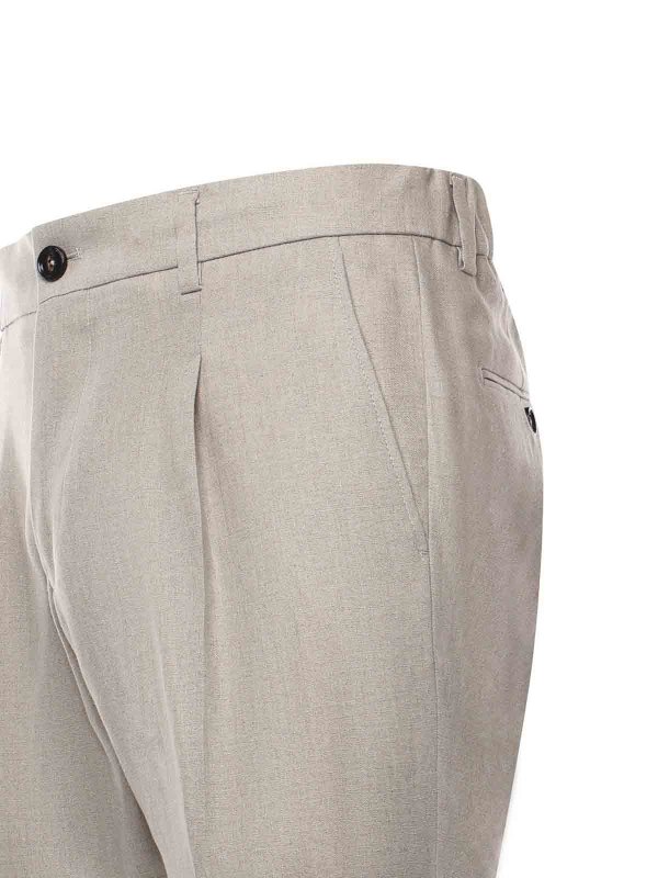BEABLE: Tailored & Formal trousers online - Tailored Linen Trousers