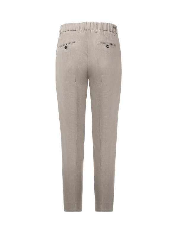 The Best Shops BEABLE: Tailored & Formal trousers - Tailored Linen Trousers
