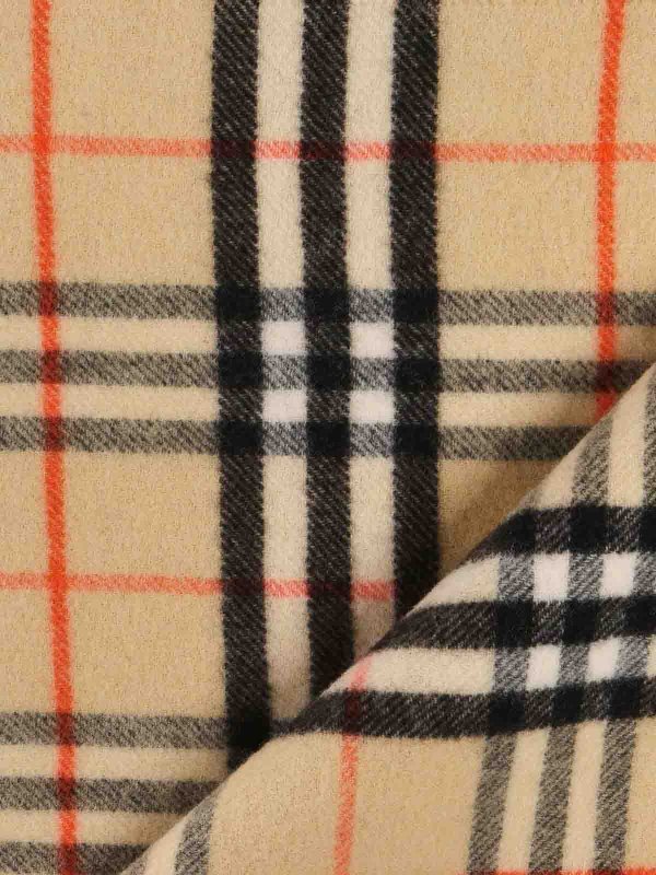 BURBERRY: blankets & throws online - Check Blanket