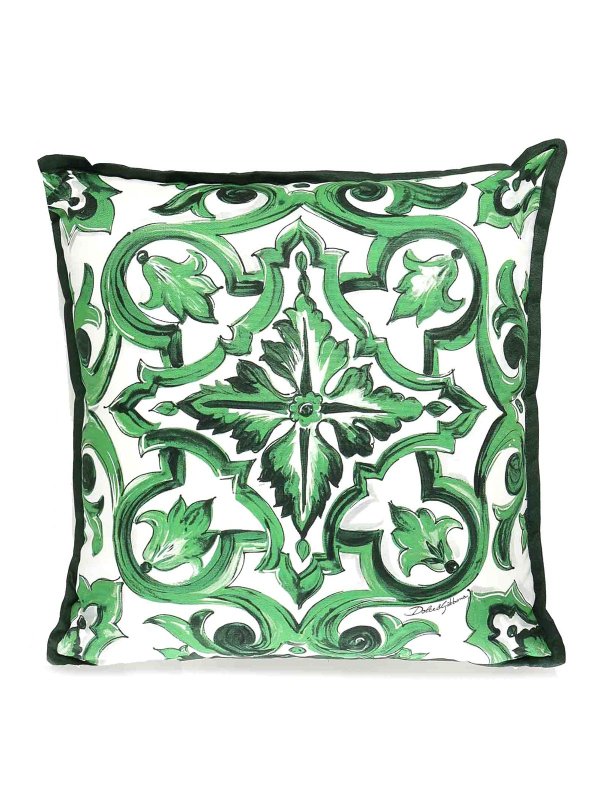 DOLCE & GABBANA: Beauty - Piccolo cuscino in tela