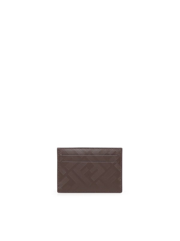 The Best Shops FENDI: wallets & purses - Shadow Slim Card Holder