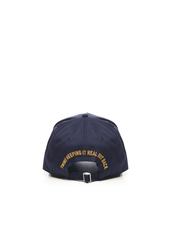 The Best Shops DSQUARED2: Chapeaux - Chapeau - Bleu