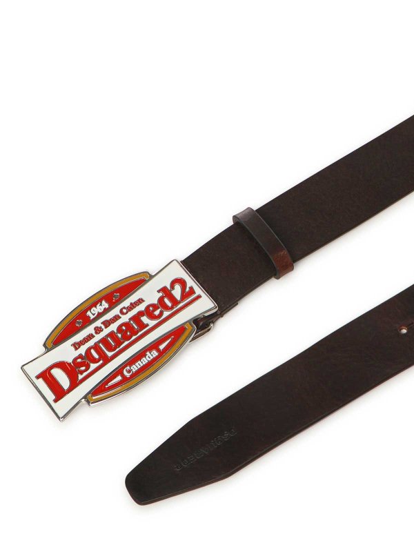 The Best Shops DSQUARED2: Gürtel - Gürtel - Braun