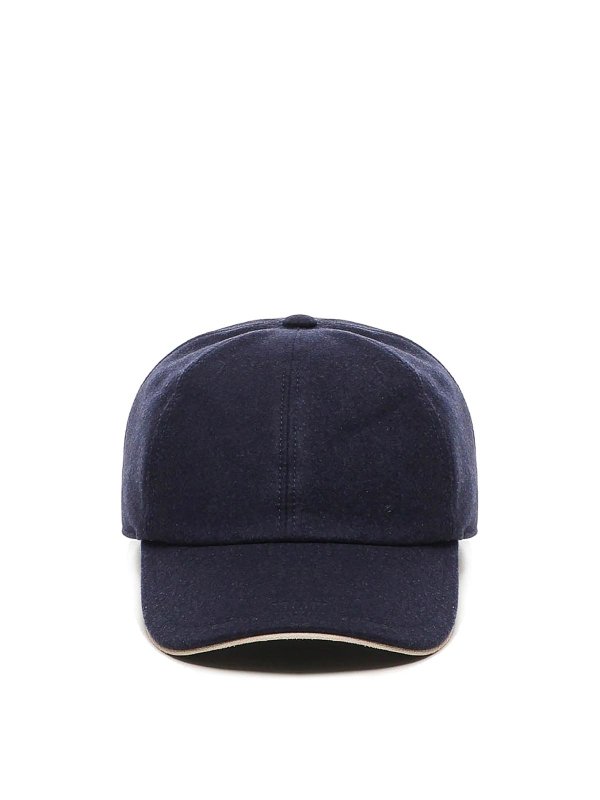 ELEVENTY: hats & caps - Wool Baseball Cap