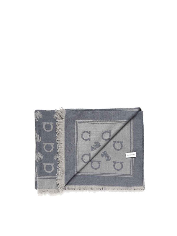 The Best Shops FERRAGAMO: scarves - Gancini Square Stole