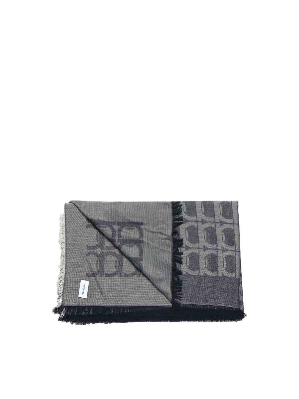 The Best Shops FERRAGAMO: Bufandas y pañuelos - Bufanda - Gris
