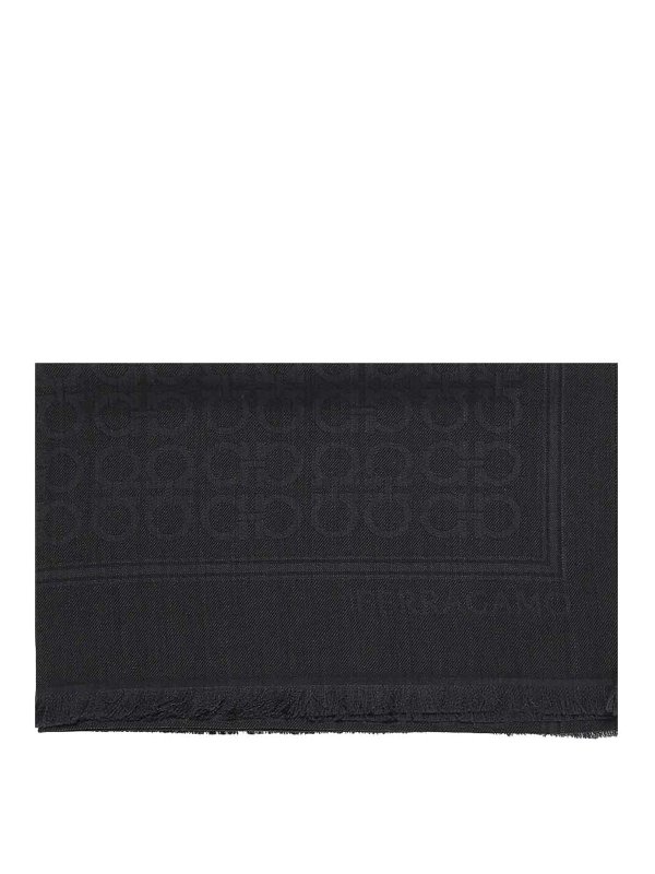 FERRAGAMO: Schals - Schal - Schwarz