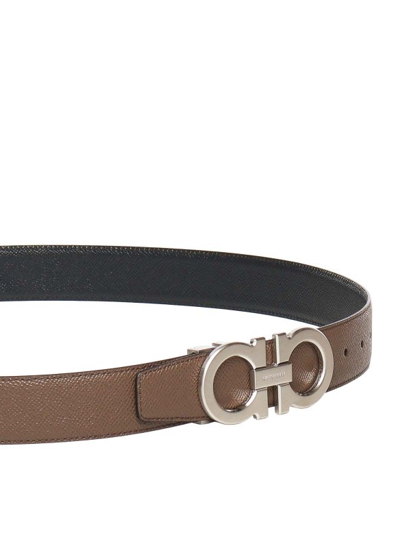 FERRAGAMO: ベルト online - ベルト - ブラウン