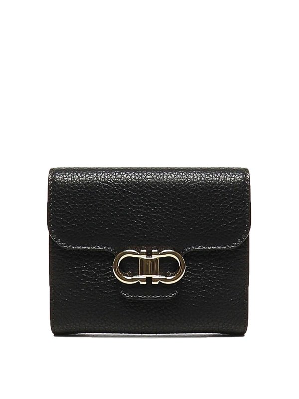 FERRAGAMO: wallets & purses - Gancini Compact Wallet