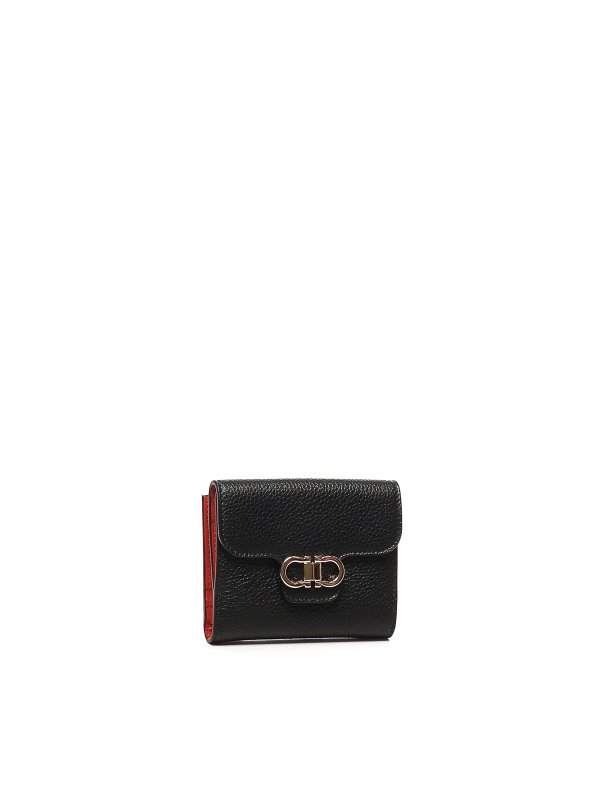 FERRAGAMO: wallets & purses online - Gancini Compact Wallet