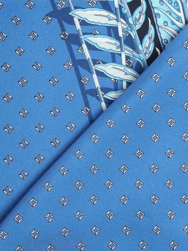 FERRAGAMO: scarves online - Silk Scarf With Print