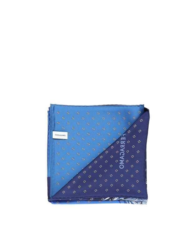 The Best Shops FERRAGAMO: scarves - Silk Scarf With Print
