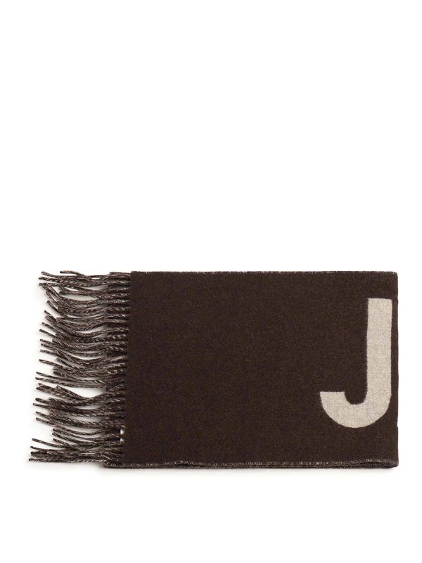 JACQUEMUS: scarves - Lecharpe Logo Scarf
