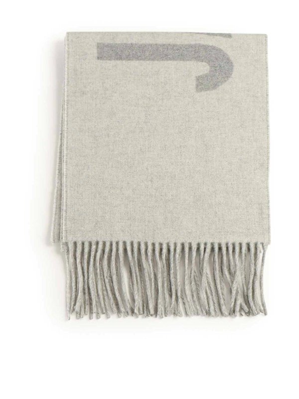 JACQUEMUS: scarves - Lecharpe Logo Scarf