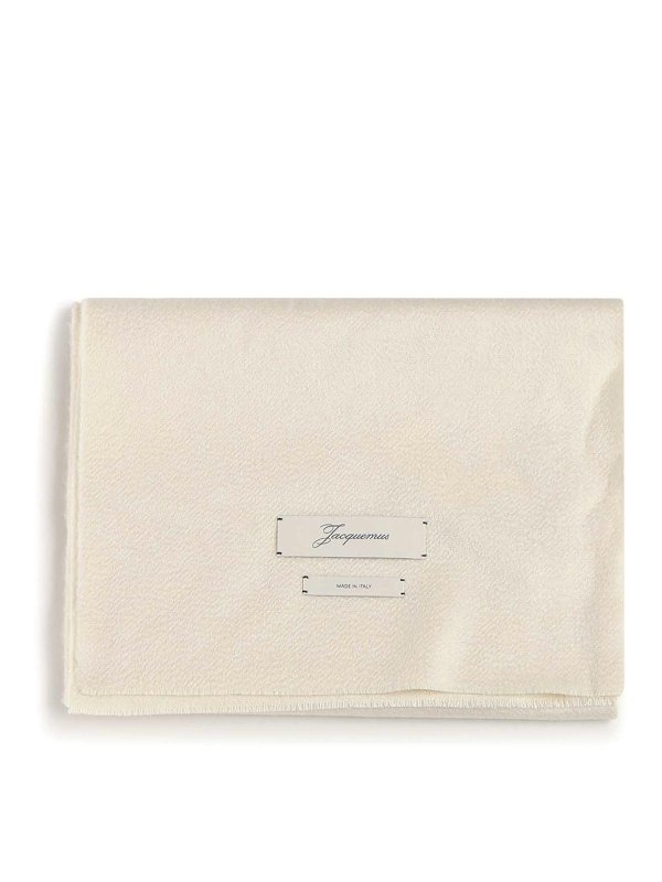 JACQUEMUS: scarves - Echarpe Cachemire Cashmere Scarf