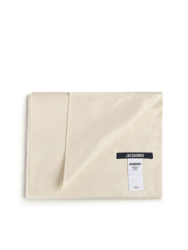 JACQUEMUS: scarves online - Echarpe Cachemire Cashmere Scarf