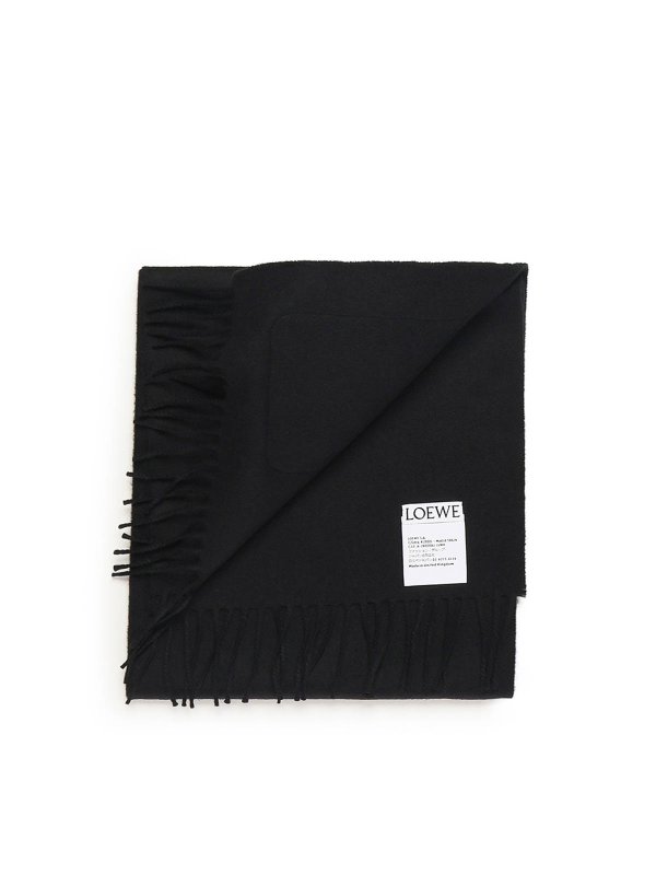 The Best Shops LOEWE: スカーフ - スカーフ - 黒
