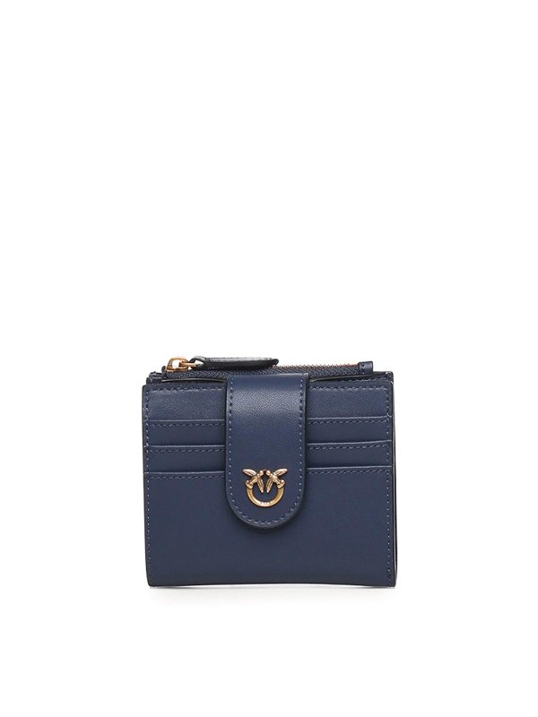 Pinko: wallets & purses - Nappa Zip-Around Wallet
