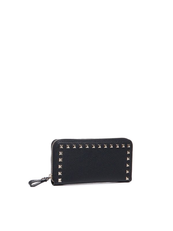 The Best Shops VALENTINO GARAVANI: wallets & purses - Rockstud Zip Wallet