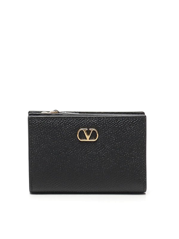 VALENTINO GARAVANI: Portemonnaies und Geldbörsen - Portemonnaie - Schwarz