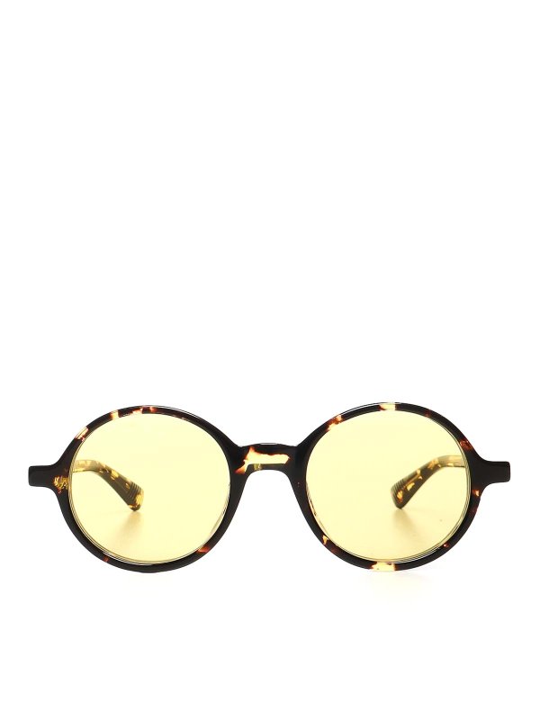 BOTTEGA VENETA: sunglasses - Classic Round Sunglasses