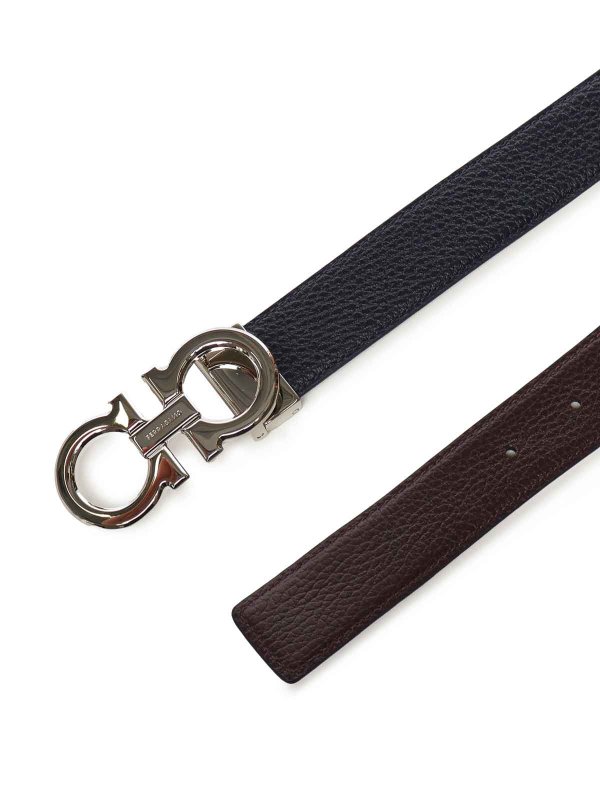 The Best Shops FERRAGAMO: ベルト - ベルト - ブルー