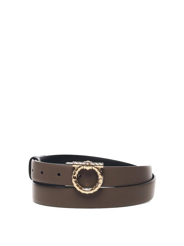 FERRAGAMO: belts - Gancini Belt