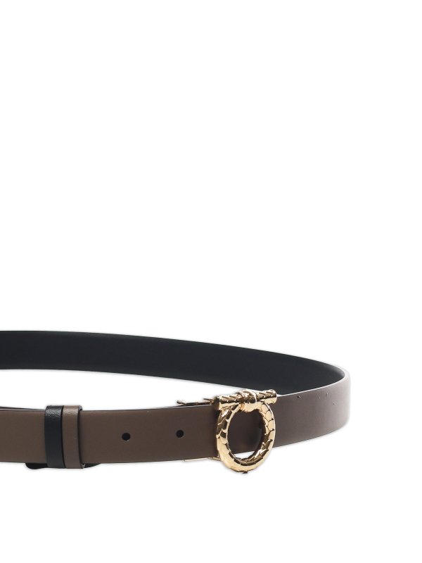 FERRAGAMO: belts online - Gancini Belt