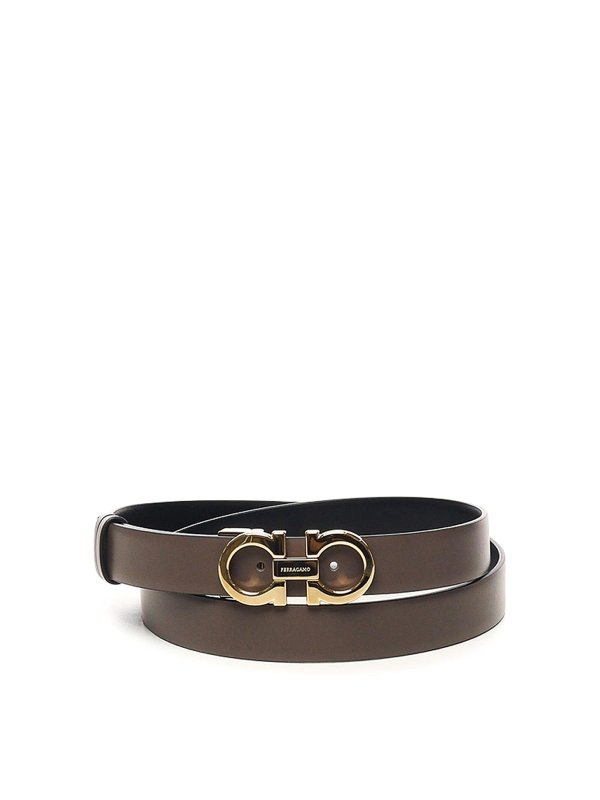 FERRAGAMO: belts - Gancini Belt