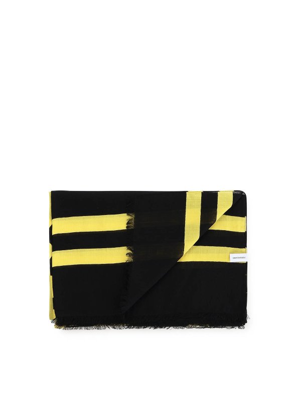 FERRAGAMO: scarves online - Maxi Logo Stole