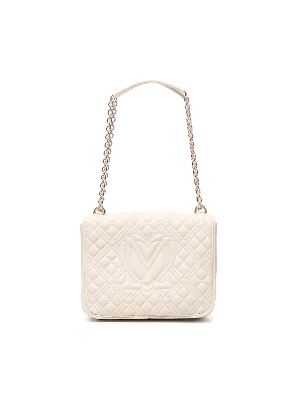 The Best Shops LOVE MOSCHINO: shoulder bags - Quilted Shoulder Bag With Logo