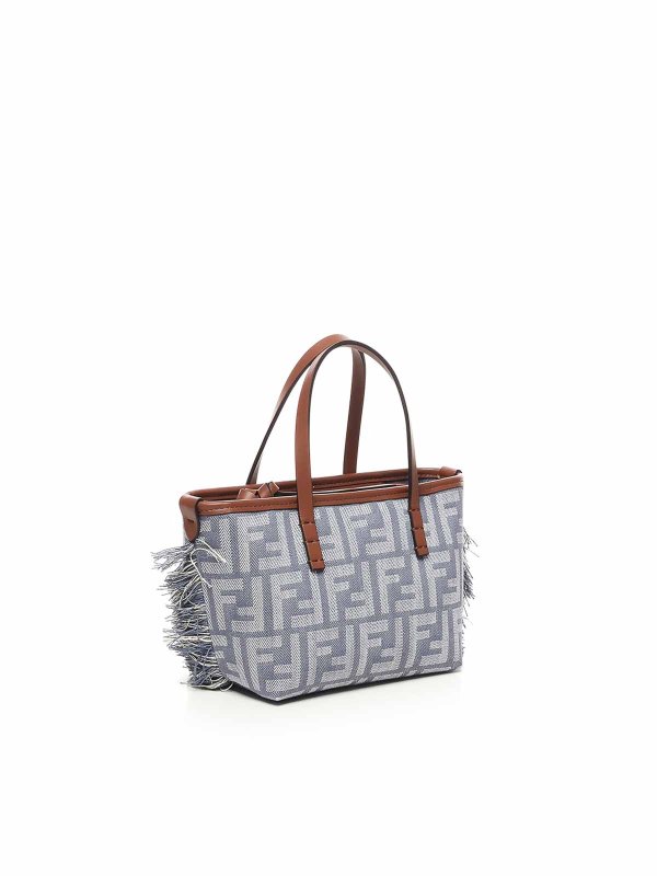 FENDI: clutches online - Ff Jacquard  Mini Bag