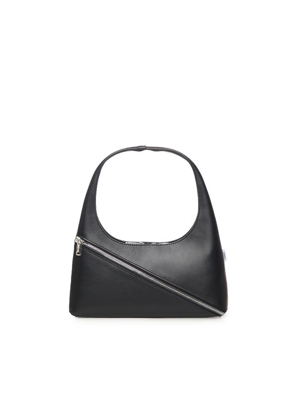 The Best Shops COPERNI: cross body bags - Leather Zip Baguette Bag