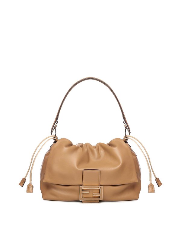 FENDI: cross body bags - Large Baguette Mom Bag