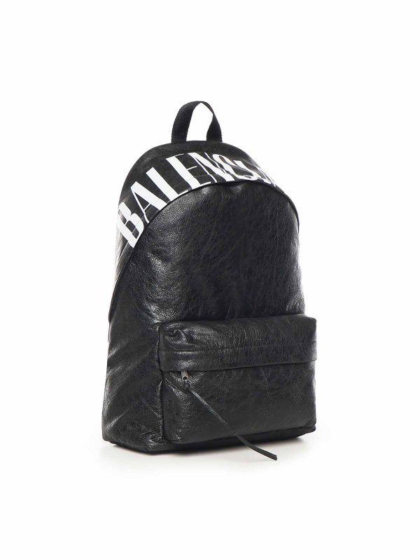 BALENCIAGA: backpacks online - Editor Logo Backpack