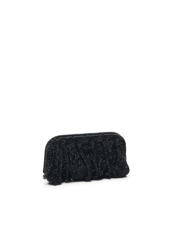 BENEDETTA BRUZZICHES: Bolso clutch online - Bolso Clutch - Negro