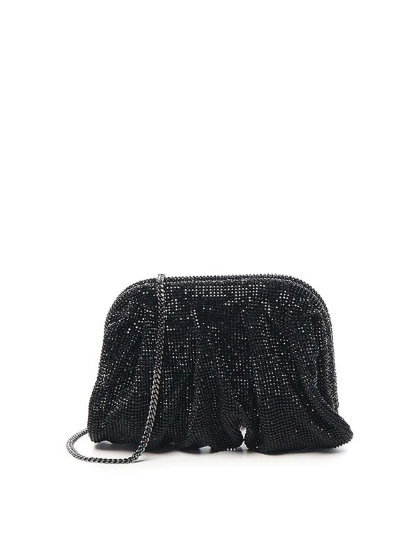 BENEDETTA BRUZZICHES: Bolso clutch - Bolso Clutch - Negro