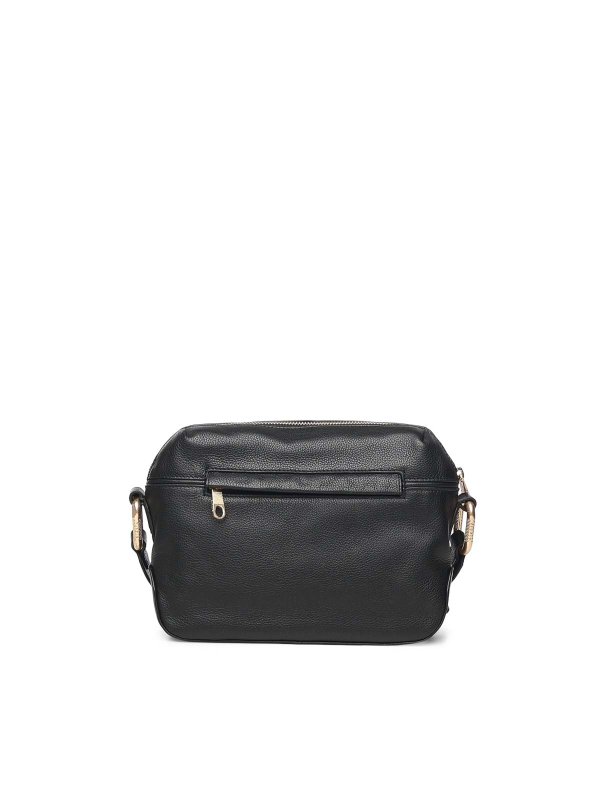 The Best Shops BIASIA: shoulder bags - Leather Shoulder Bag With Logo