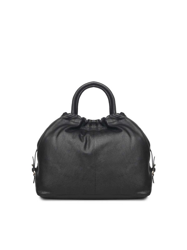 The Best Shops BIASIA: totes bags - Leather Bag With Logo