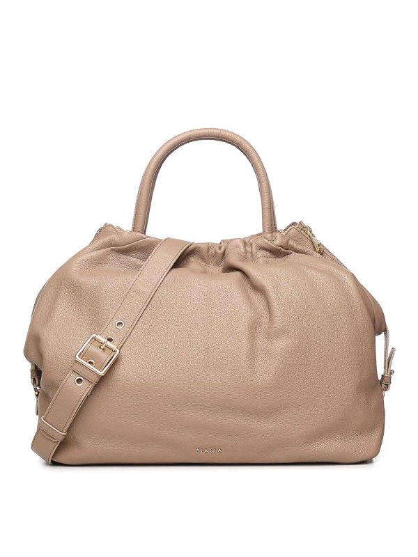 BIASIA: Handtaschen - Shopper - Beige