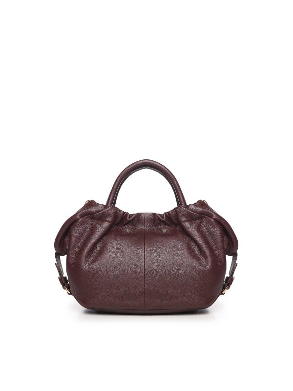 The Best Shops BIASIA: totes bags - Leather Bag With Logo