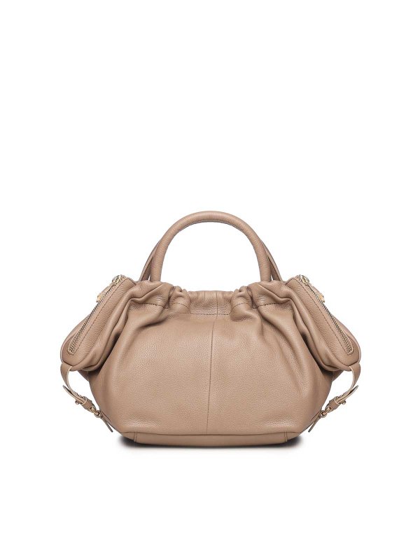 The Best Shops BIASIA: totes bags - Leather Bag With Logo