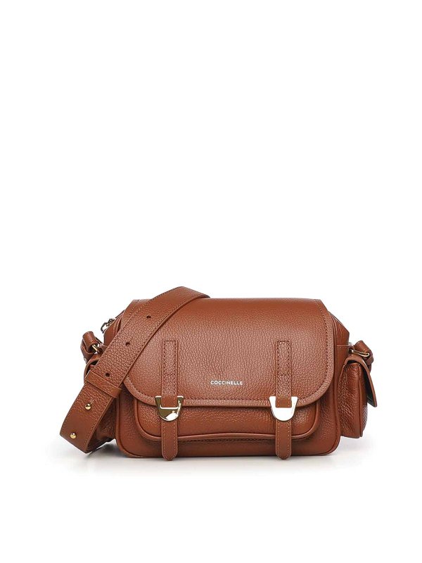 COCCINELLE: ショルダーバッグ - ショルダーバッグ - ベージュ