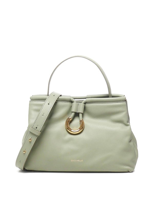 COCCINELLE: Bolsos Shopping - Bolso Shopping - Verde