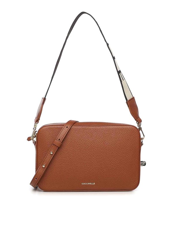 COCCINELLE: Schultertaschen - Schultertasche - Beige