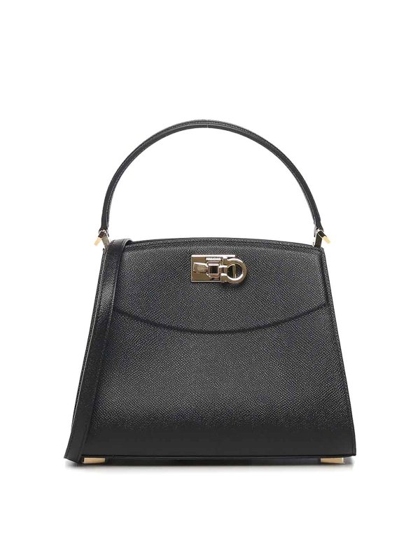 FERRAGAMO: Umhängetaschen - Umhängetasche - Schwarz