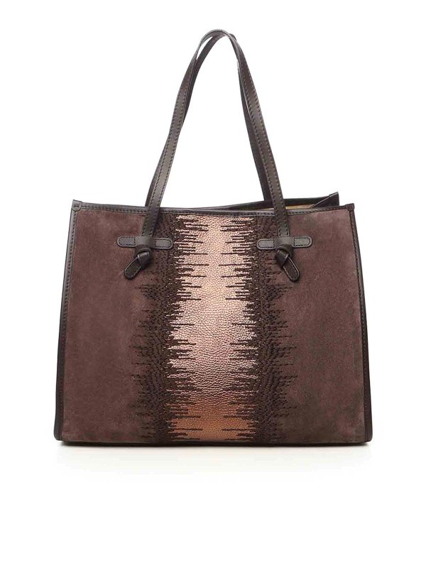 GIANNI CHIARINI: Bolsos Shopping - Bolso Shopping - Marrón
