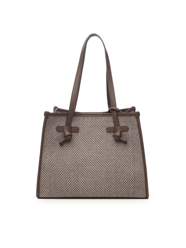 The Best Shops GIANNI CHIARINI: Handtaschen - Shopper - Beige