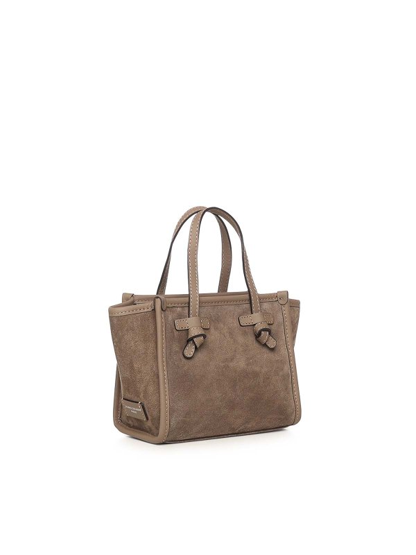 GIANNI CHIARINI: Handtaschen online - Shopper - Beige